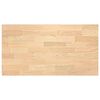 vidaXL Plan de travail de cuisine bois de ch&ecirc;ne massif rectangulaire