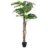 vidaXL Plante Monstera Artificielle Vert 94 x 18 x 170 cm