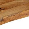 vidaXL Dessus de table &agrave; bord vivant 160x40x2,5cm bois massif manguier