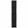 vidaXL Biblioth&egrave;que Ch&ecirc;ne noir 70 x 24 x 129 cm Bois d'ing&eacute;nierie