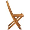 vidaXL Chaises pliables d'extérieur lot de 2 Bois d'acacia solide