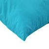 vidaXL Coussins &Eacute;parpill&eacute;s Uni 4 pcs Turquoise 40 x 40 cm