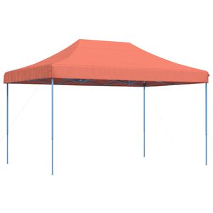 vidaXL Tente r&eacute;ception pliable escamotable terre cuite 440x292x315 cm