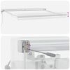 vidaXL Auvent Beige 500 x 300 x 165 cm Polyester et Aluminium