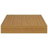 vidaXL &Eacute;tag&egrave;re Murale 4 pcs Beige 23 x 23,5 x 4 cm Bois d'ing&eacute;nierie