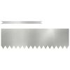 vidaXL Bordure de Pelouse 10 pc 100 x 0,05 x 30 cm Acier galvanis&eacute;