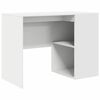 vidaXL Bureau Blanc Bois d'ing&eacute;nierie 102 x 50 x 75 cm