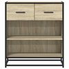 vidaXL Buffet ch&ecirc;ne sonoma 68x35x76 cm bois d'ing&eacute;nierie