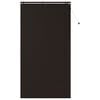 vidaXL Store V&eacute;nitien Marron fonc&eacute; 125 x 250 cm 35 mm