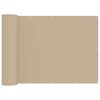 vidaXL &Eacute;cran de confidentialit&eacute; pour balcon 180 x 500 cm Polyester