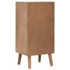 vidaXL Armoire lat&eacute;rale avec 4 tiroirs Marron 34,5 x 30 x 74,5 cm MDF