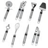 HI Ensemble d'ustensiles de cuisine 9 pcs Acier inoxydable