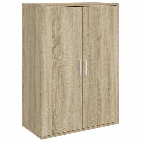 vidaXL Buffet ch&ecirc;ne sonoma 60x31x84 cm bois d'ing&eacute;nierie