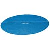 Intex Couverture solaire de piscine Bleu 348 cm Poly&eacute;thyl&egrave;ne