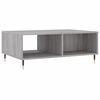 vidaXL Table basse sonoma gris 90x60x35 cm bois d'ing&eacute;nierie
