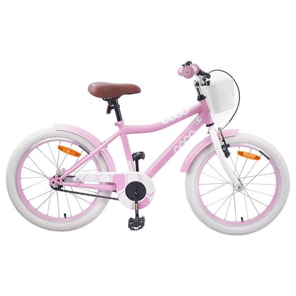vidaXL V&eacute;lo pour Enfants 18 Pouces pour les 5-7 ans Rose clair