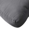 vidaXL Coussins de palette lot de 2 anthracite tissu
