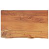 vidaXL Comptoir de salle de bain 100x60x2,5 cm rectangulaire acacia