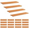 vidaXL Marches d'escalier 20 pi&egrave;ces 110 x 30 x 2 cm Marron Clair