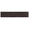 vidaXL Tapis rectangulaire marron fonc&eacute; 60x300 cm bambou