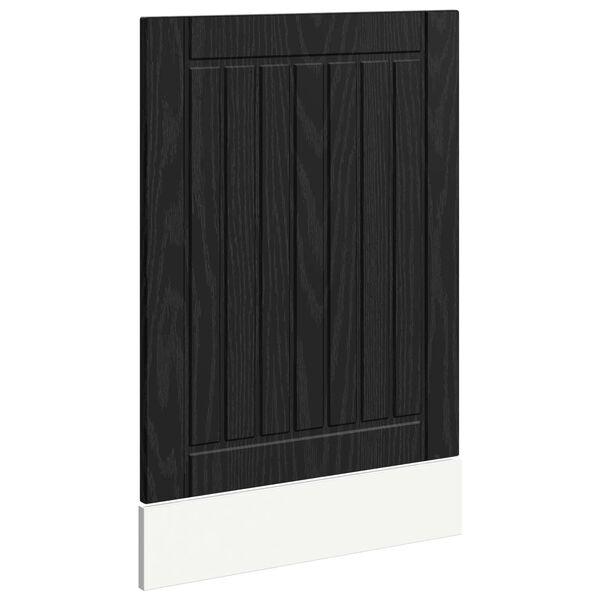 vidaXL Armoire de cuisine Lucca Ch&ecirc;ne noir 45 x 1,5 x 67 cm