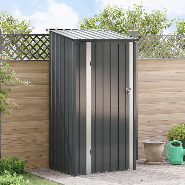 vidaXL Cabanons de jardin Anthracite 103 x 86 x 200 cm M&eacute;tал