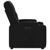 vidaXL Fauteuil inclinable &eacute;lectrique noir similicuir