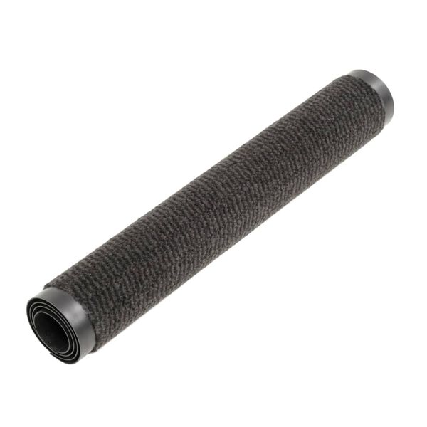 vidaXL Paillasson rectangulaire 90 x 150 cm Noir