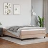 vidaXL Matelas de lit à ressorts ensachés Cappuccino 140x200x20 cm