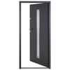 vidaXL Porte d'entr&eacute;e Anthracite 110x207,5 cm aluminium