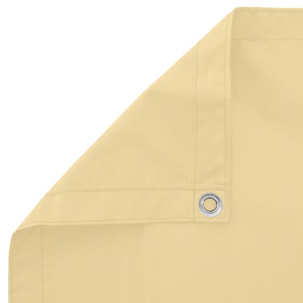 vidaXL &Eacute;cran de balcon Sable 100 x 600 cm Tissu Oxford