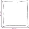 vidaXL Duvet toutes saisons avec oreiller 2 pcs Blanc Microfibre