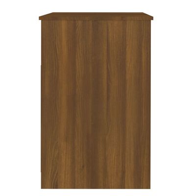 vidaXL Armoire à tiroirs Chêne marron 40x50x76 cm Bois d'ingénierie