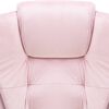 vidaXL Chaise de bureau Rose Velours