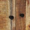 vidaXL Buffet haut avec tiroir 60x33x100cm bois massif manguier et fer