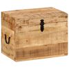 vidaXL Boîte de rangement 39x28x31 cm Bois massif d'acacia