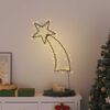 vidaXL Lumi&egrave;res de No&euml;l silhouette d'&eacute;toile filante 115 LED