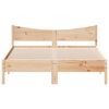 vidaXL Cadre de lit sans matelas 150x200 cm bois de pin massif
