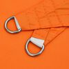 vidaXL Voile de parasol tissu oxford carré 6x6 m orange