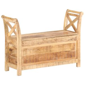 vidaXL Banc d'entr&eacute;e 103x33x72 cm Bois de manguier solide
