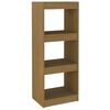 vidaXL Biblioth&egrave;que/S&eacute;parateur de pi&egrave;ce Marron miel 40x30x103,5 cm Pin