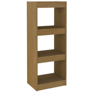 vidaXL Biblioth&egrave;que/S&eacute;parateur de pi&egrave;ce Marron miel 40x30x103,5 cm Pin