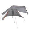 vidaXL Tente de camping tipi 5 personnes gris imperméable