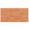 vidaXL Dessus de table 100x50x4 cm rectangulaire bois massif de h&ecirc;tre