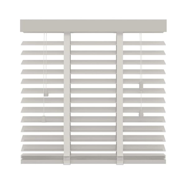 Decosol Store horizontal Bois 50 mm 80x130 cm Blanc