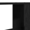 vidaXL Meuble TV ch&ecirc;ne noir 60x24x32 cm bois d'ing&eacute;nierie