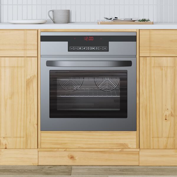 vidaXL Armoire avec stockage Miel 60 x 46 x 81 cm Pin massif