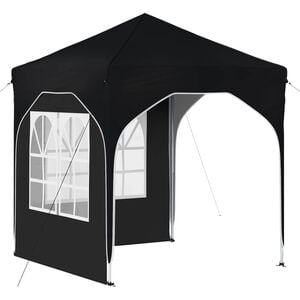 vidaXL Tente de f&ecirc;te pop-up 192 x 192 x 245 cm Anthracite