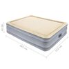 Bestway Lit pneumatique avec pompe int&eacute;gr&eacute;e 203x152x46 cm