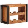 vidaXL Étagère à vin Marron 100 x 45 x 33 cm Bois d'Acacia Massif